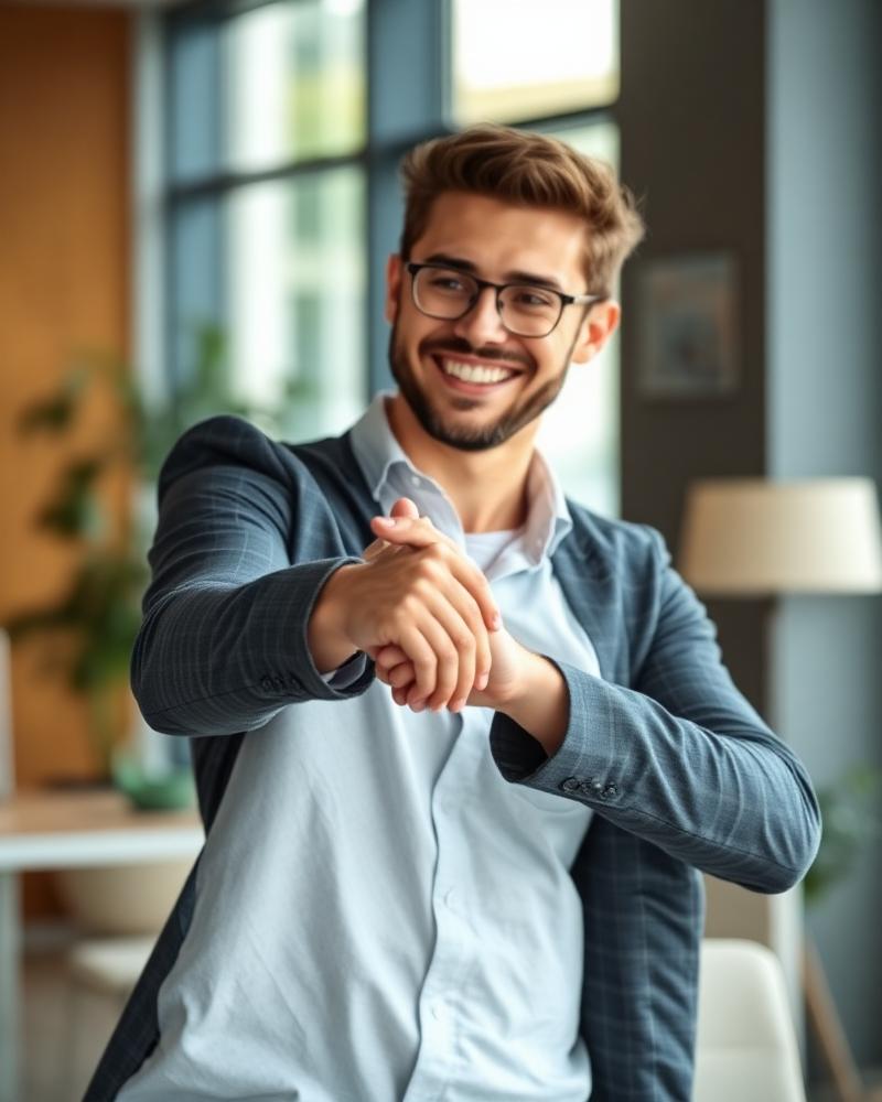 Celebrating a job offer